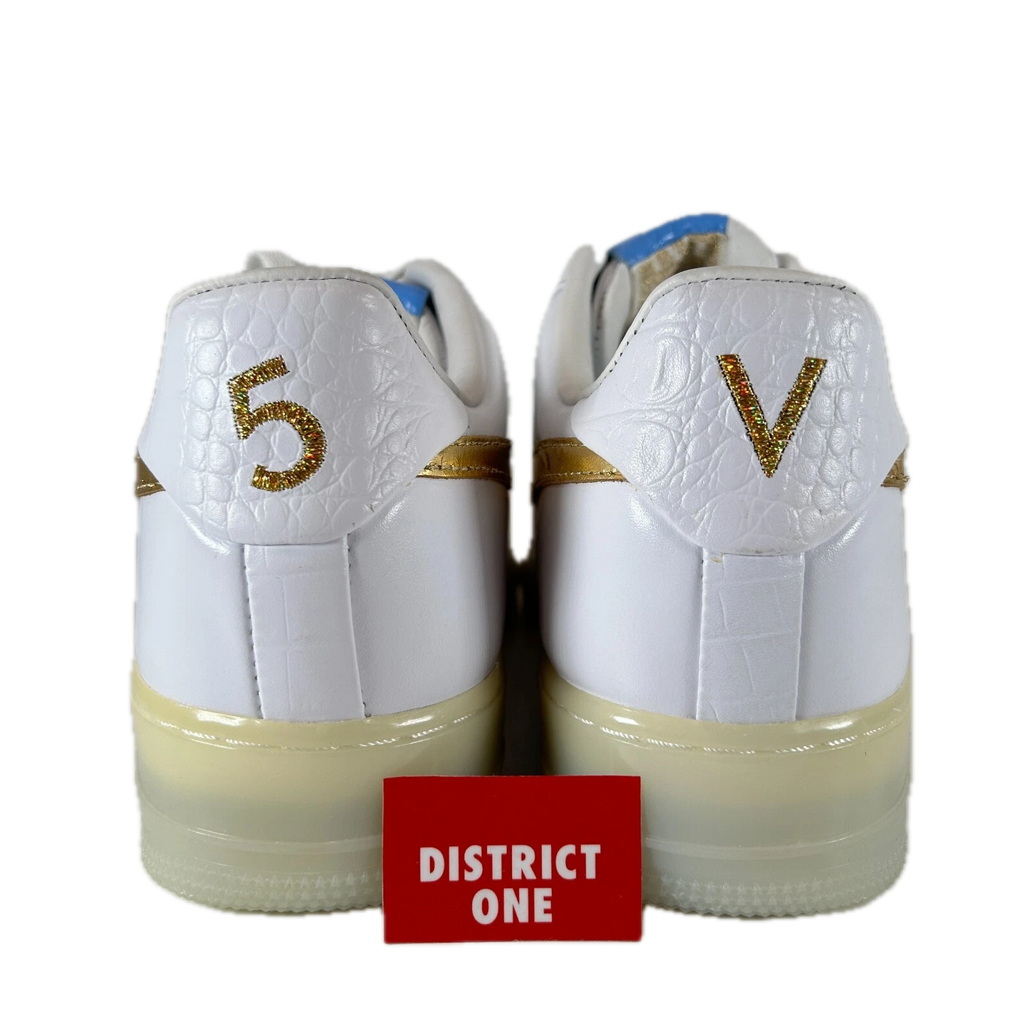 352633 171 Nike Air Force 1 Low Supreme Rio Ferdinand 2009 [CONDITIONAL] - 11 M (Yellowing)