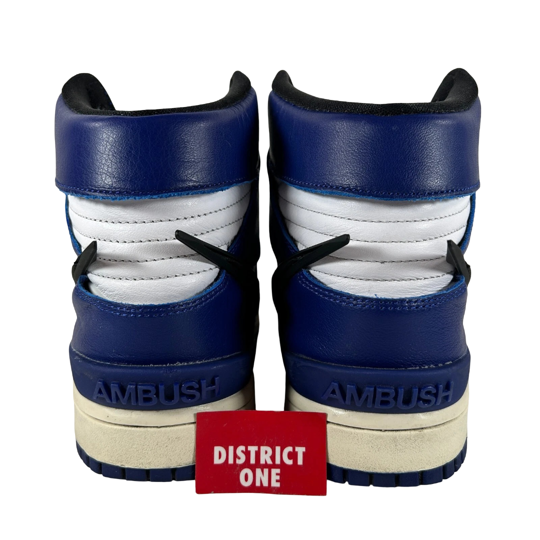 CU7544 400 Nike Dunk High AMBUSH Deep Royal [USED] - 8.5 M (Used)