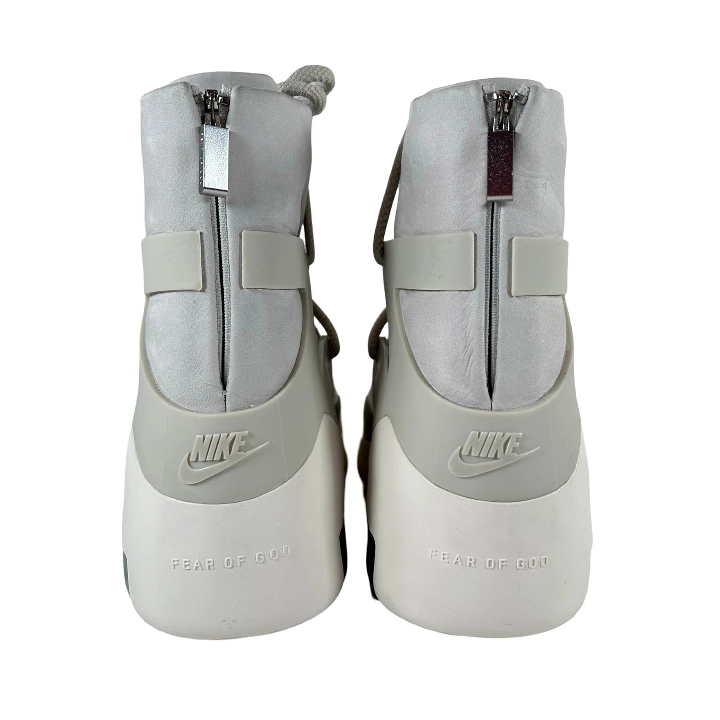 AR4237 002 Nike Air Fear Of God 1 Light Bone [CONDITIONAL] - 8 M (Soles Slightly Yellowing)