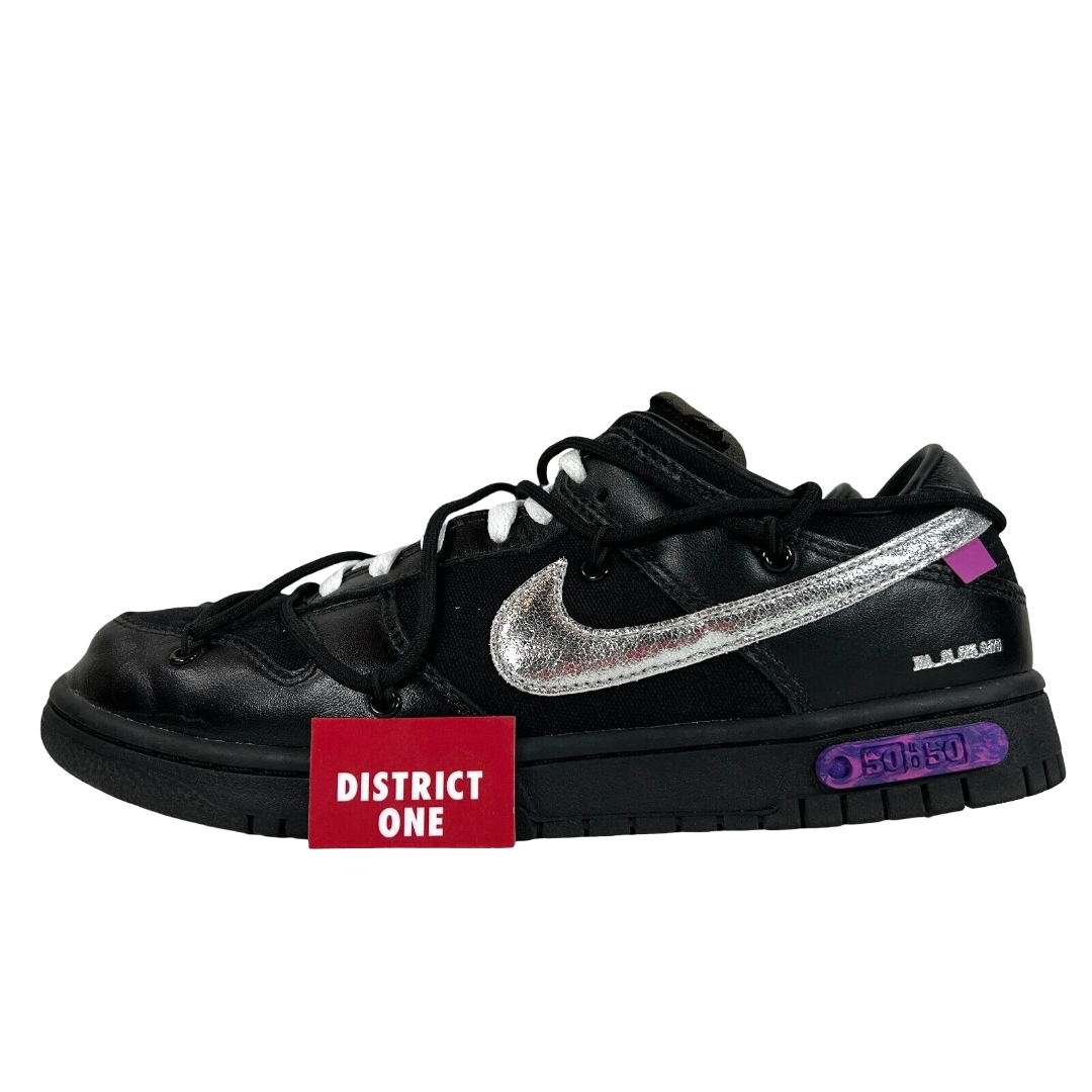 DM1602 001 Nike Dunk Low Off-White Lot 50 [USED] - 8 M (Used)
