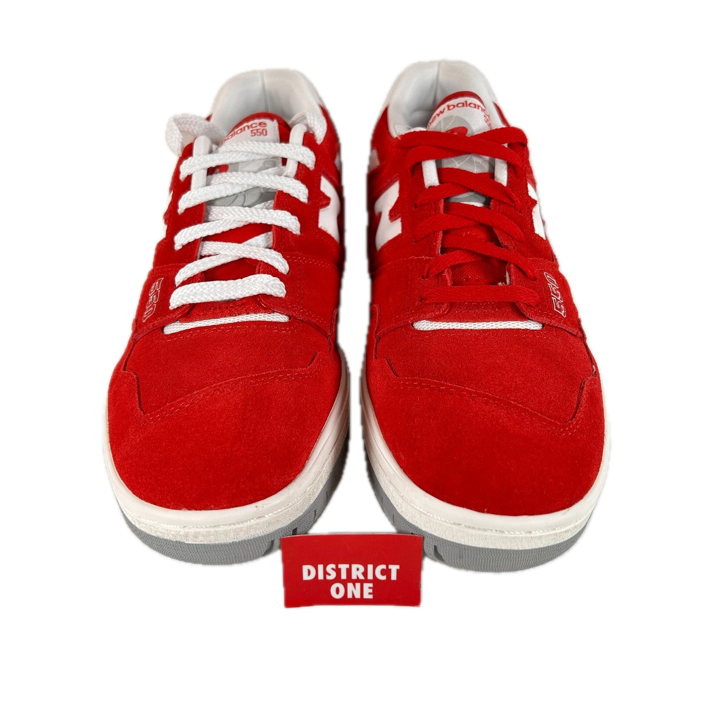 BB550VND New Balance 550 Suede Pack Team Red [USED] - 11.5 (Used)