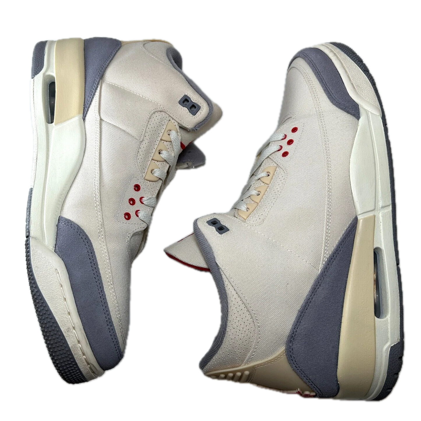 DH7139 100 Jordan 3 Retro Muslin [USED] - 13 M (VNDS)
