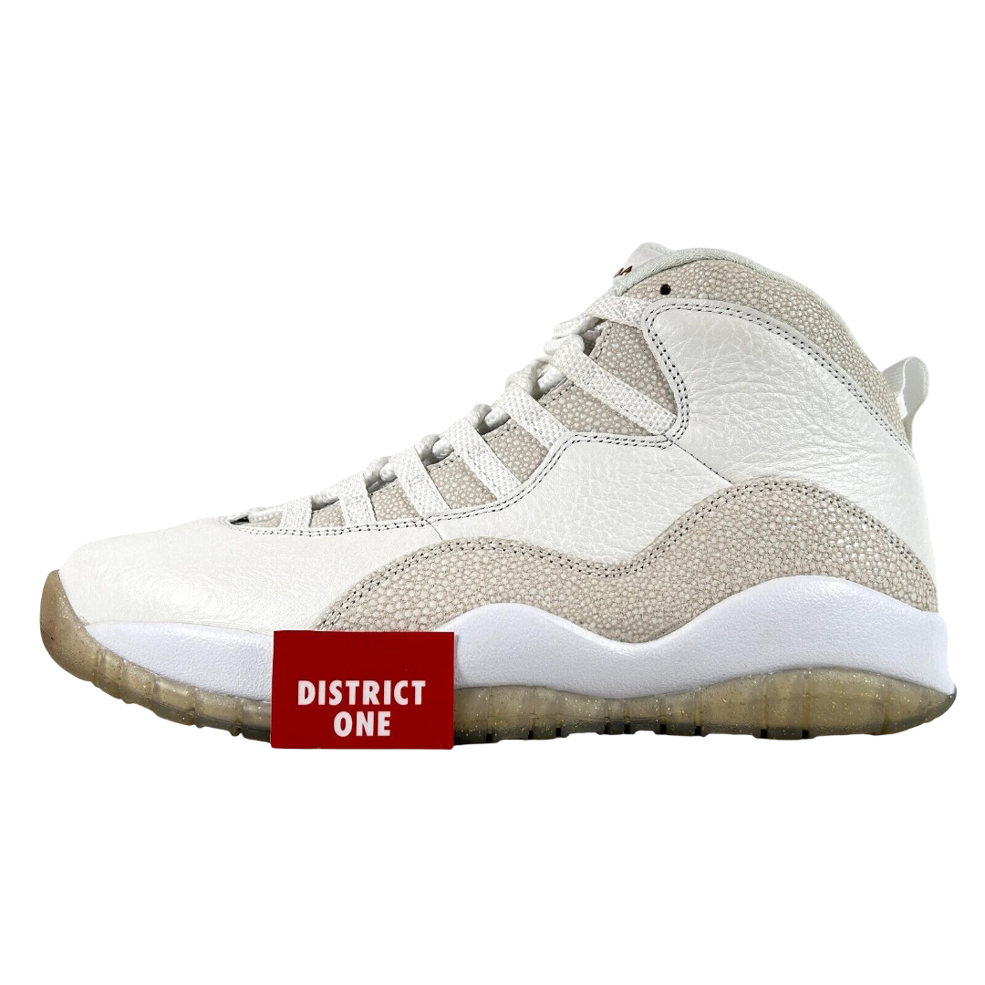 819955 100 Jordan 10 Retro Drake OVO White - 9.5 M (Soles Yellowing)