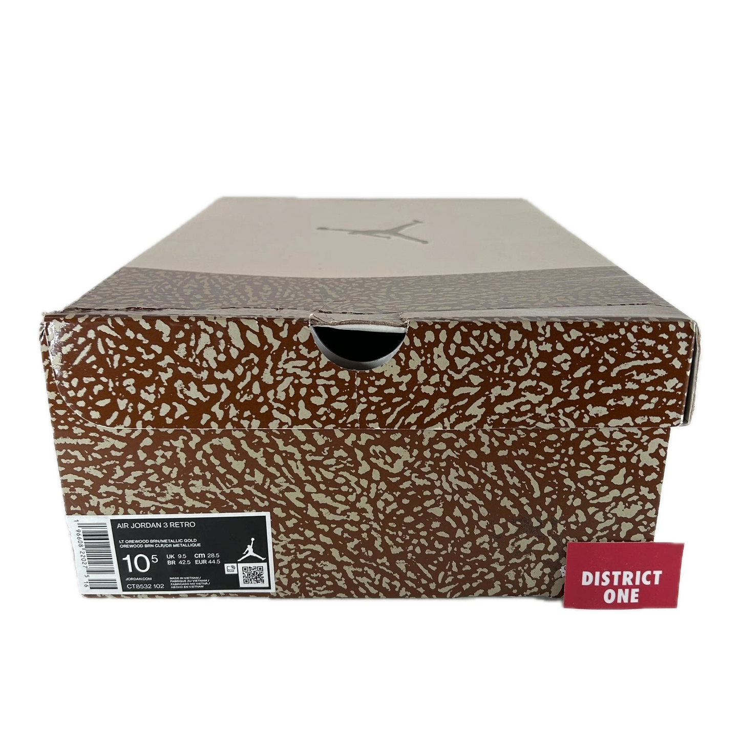 CT8532 102 Jordan 3 Retro Palomino [USED] - 10.5 M (Used) (Missing Insoles)