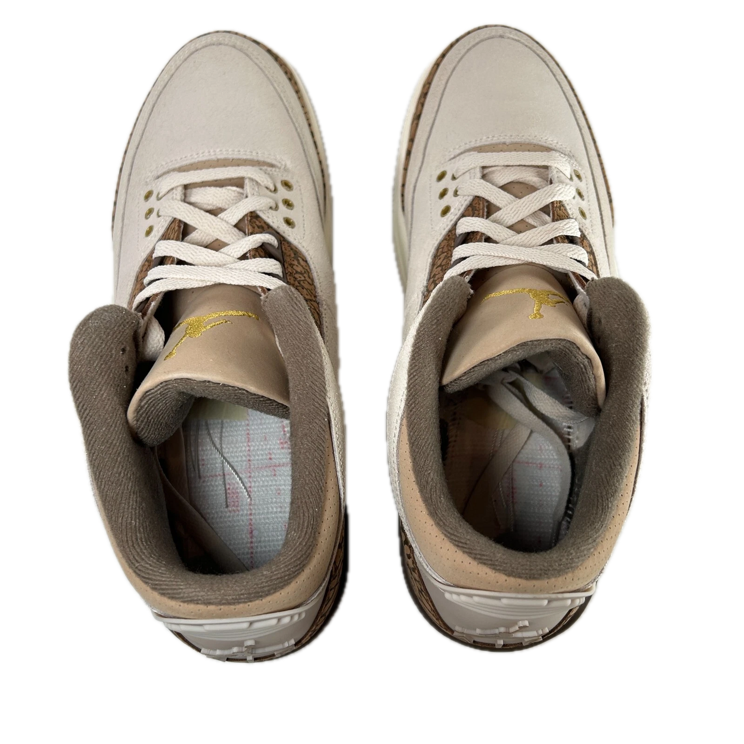 CT8532 102 Jordan 3 Retro Palomino [USED] - 10.5 M (Used) (Missing Insoles)