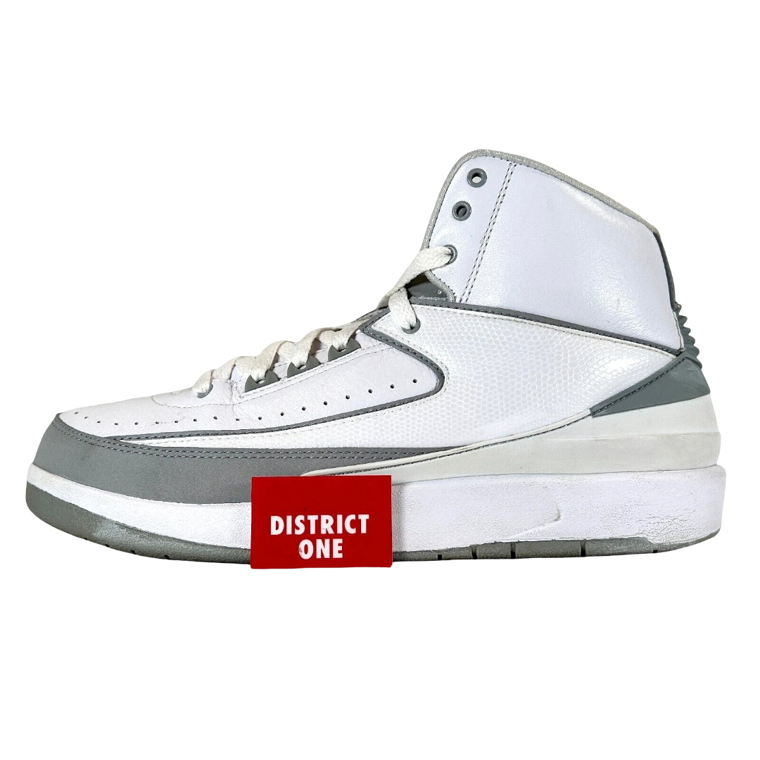 385475 101 Jordan 2 Retro Silver Anniversary (2010) [USED] - 9.5 M (Used) (Replace Box)