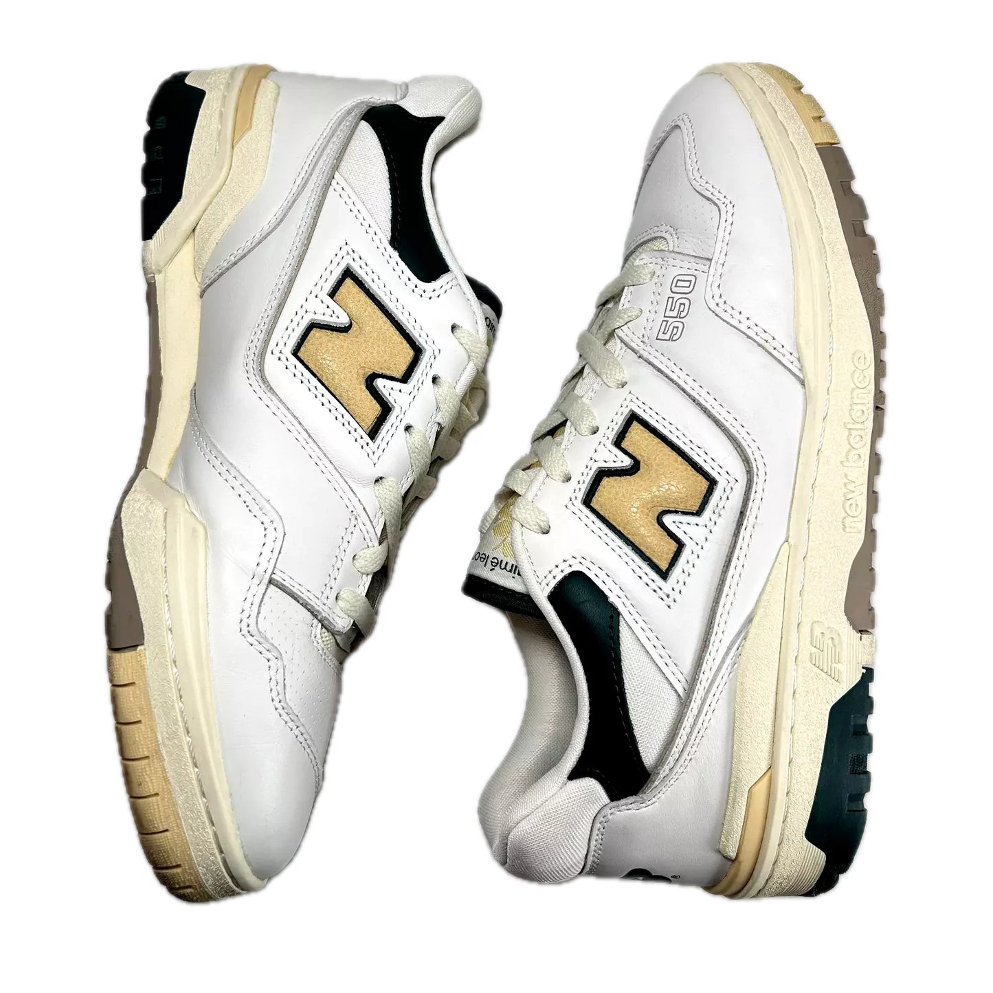 BB550A2 Aime Leon Dore New Balance 550 Natural Green [USED] - 10 M (Used)