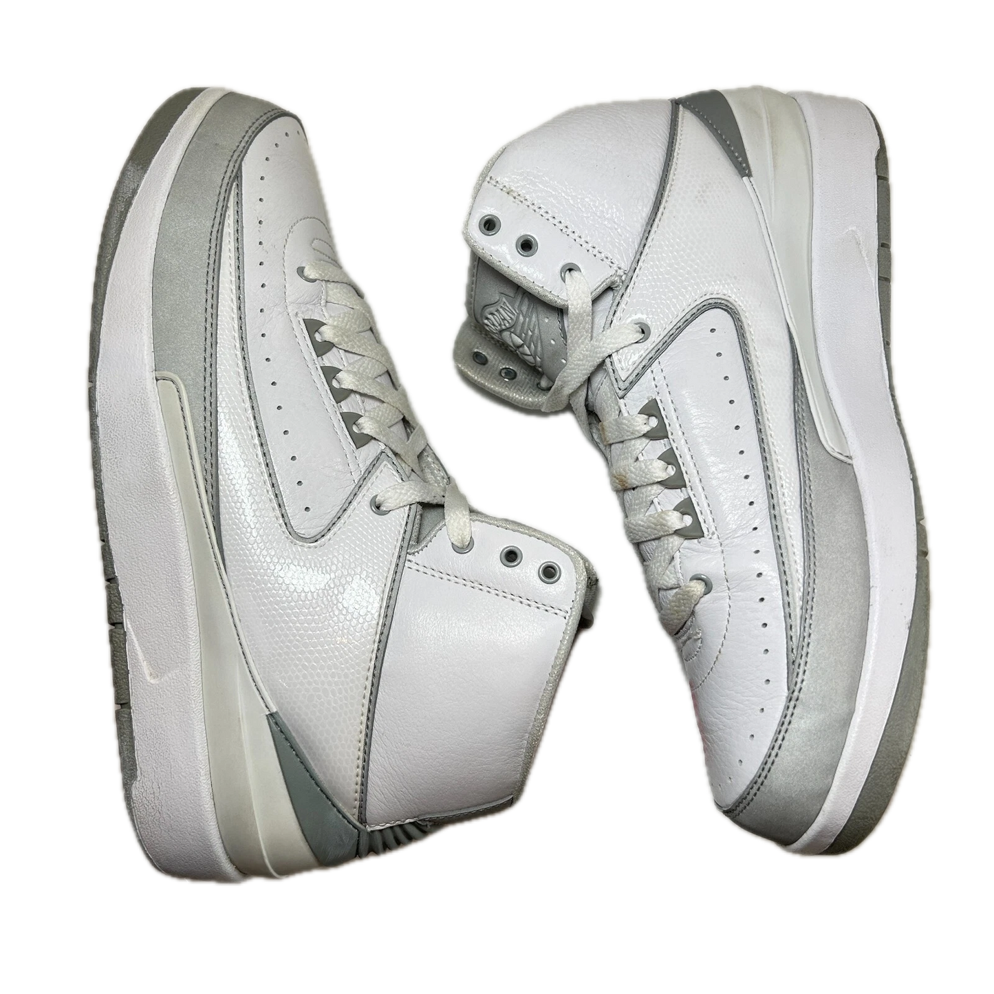 385475 101 Jordan 2 Retro Silver Anniversary (2010) [USED] - 9.5 M (Used) (Replace Box)