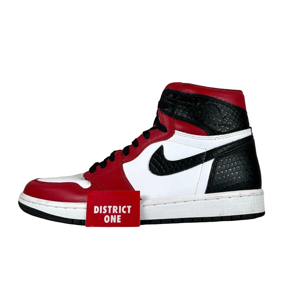CD0461 601 Jordan 1 Retro High Satin Snake Chicago (Women's) [USED] - 8.5 W (Used) (Replace Box)