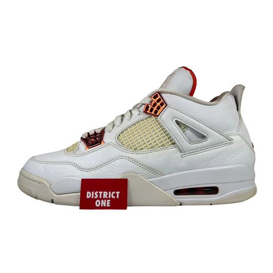 CT8527 118 Jordan 4 Retro Metallic Orange [USED] - 10 M (Used) (Replace Box)