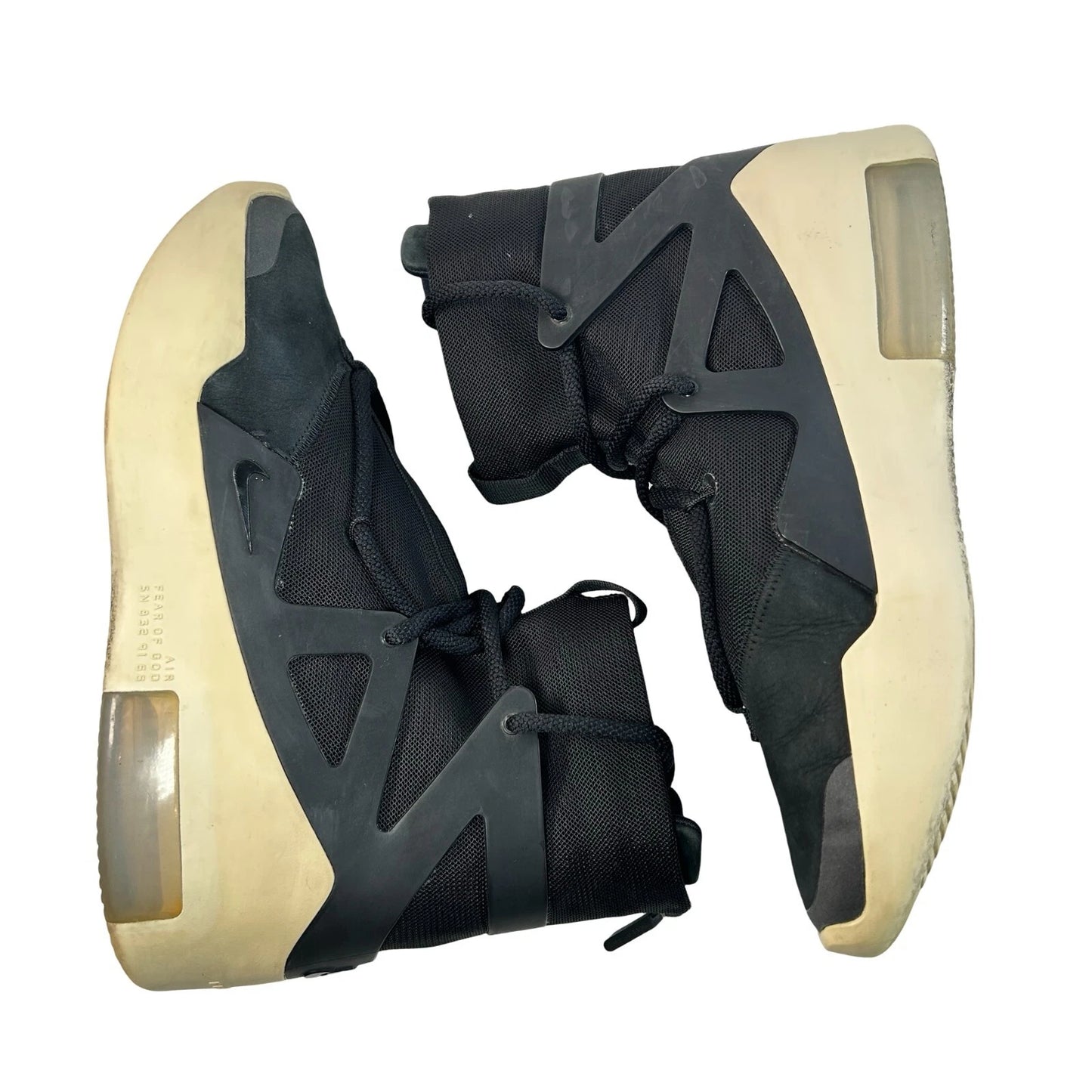 AR4237 001 Nike Air Fear Of God 1 Black [USED] - 7 M (Used)