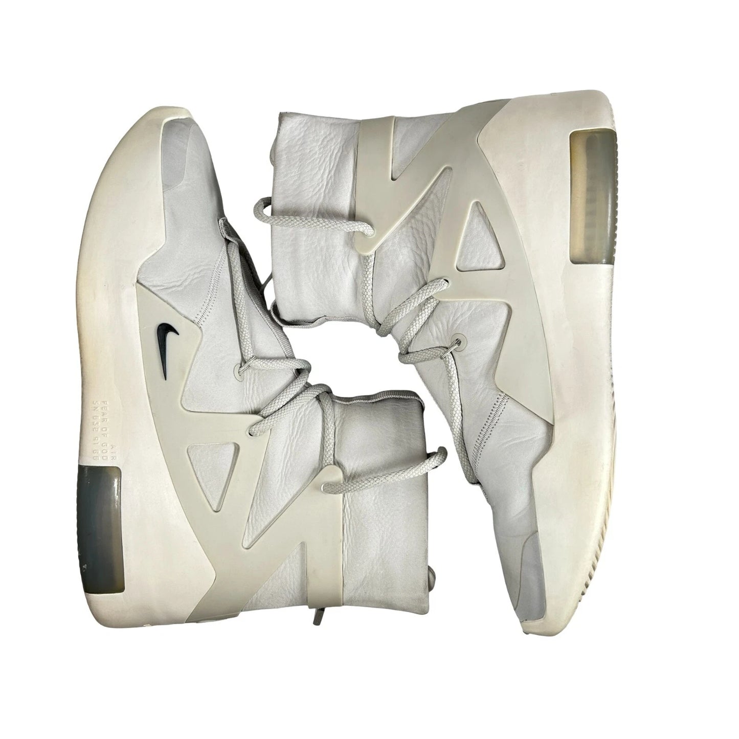AR4237 002 Nike Air Fear Of God 1 Light Bone [USED] - 8.5 M (Used) (Replace Box)