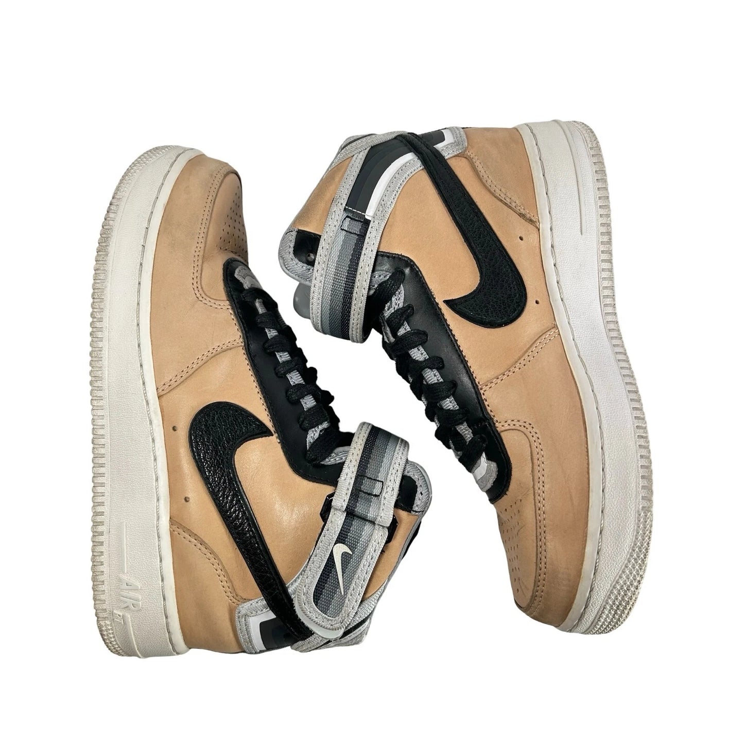 677130 200 Nike Air Force 1 Mid Tisci Tan [USED] - 5 M (Used)