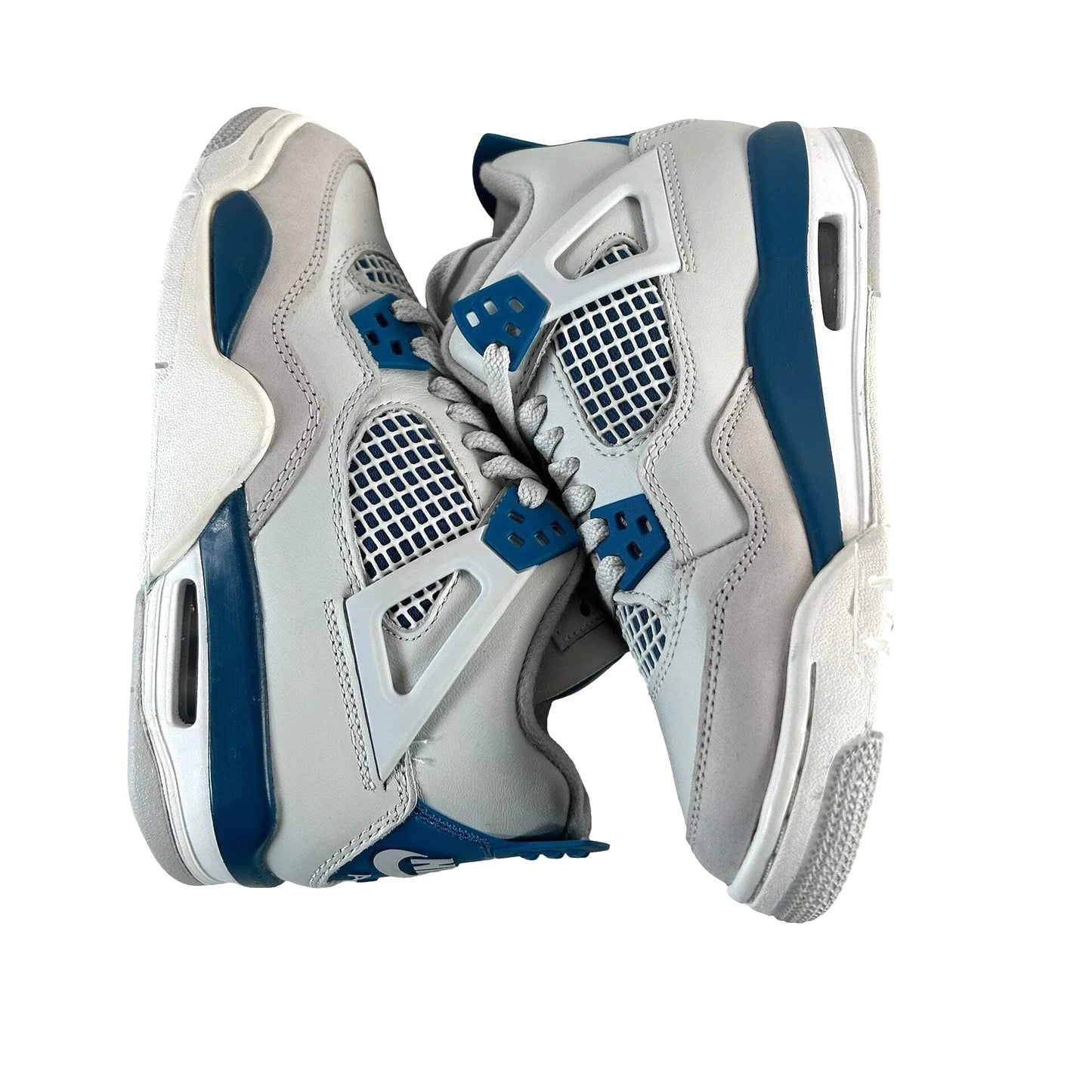 HF4281 141 Jordan 4 Retro Military Blue (2024) (GS) - 3.5 Y (B-Grade) (No Box)