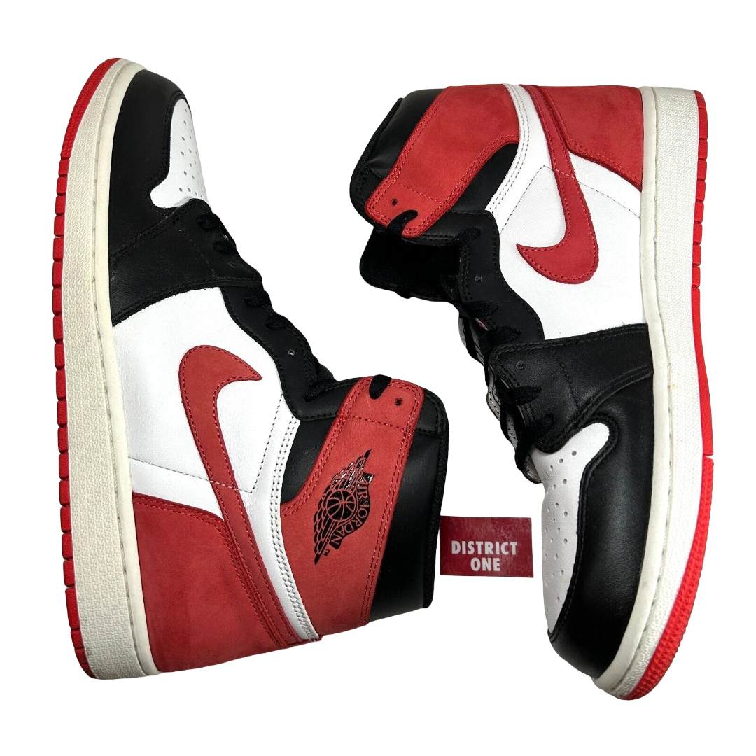 555088 112 Jordan 1 Retro High Track Red [USED] - 12 M (Used) (No Box)
