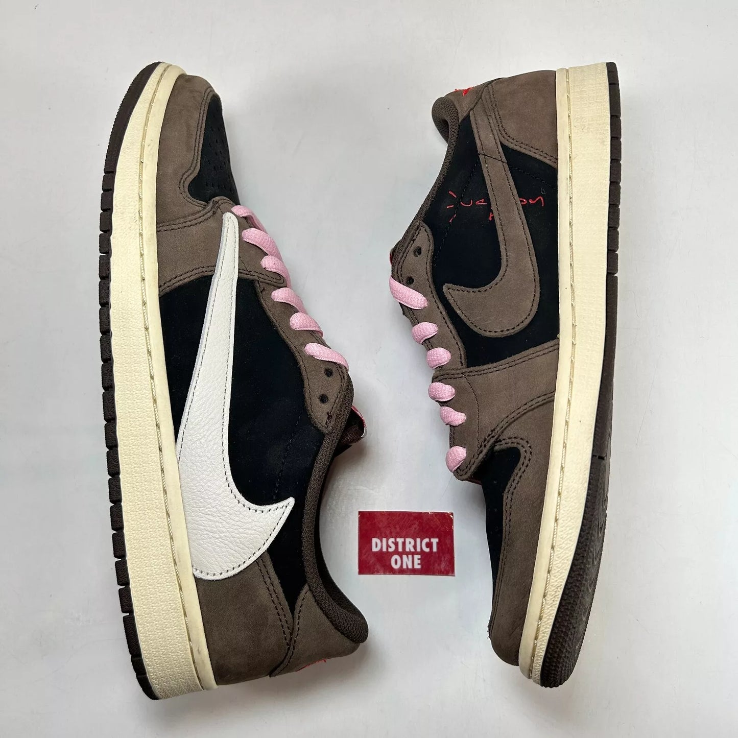 CQ4277 001 Jordan 1 Low Travis Scott Mocha [USED] - 11 M (Used2)