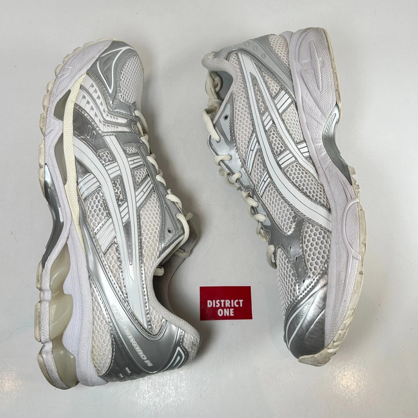JJJJound x ASICS Gel Kayano 14 Silver White - Size 13 - 1201A457 100 (EBAY)