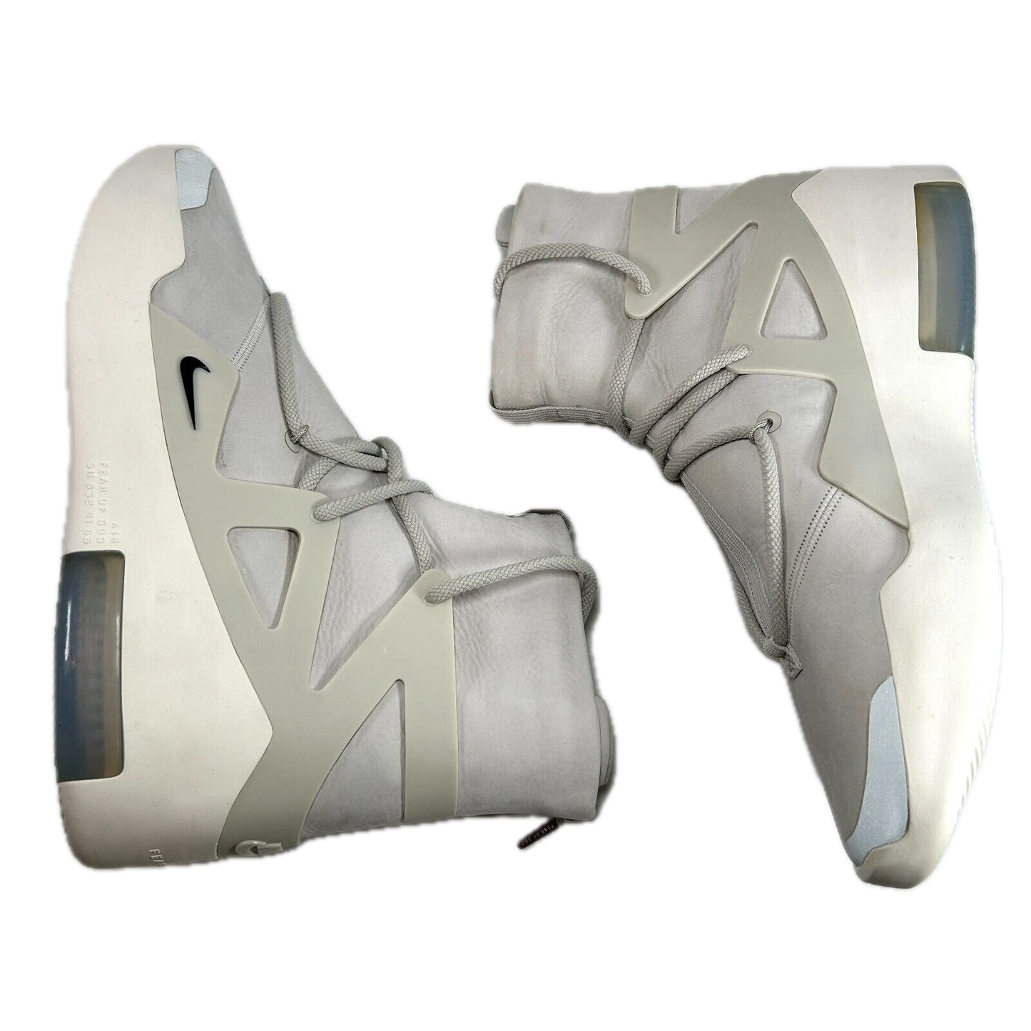 AR4237 002 Nike Air Fear Of God 1 Light Bone [USED] - 13 M (VNDS)