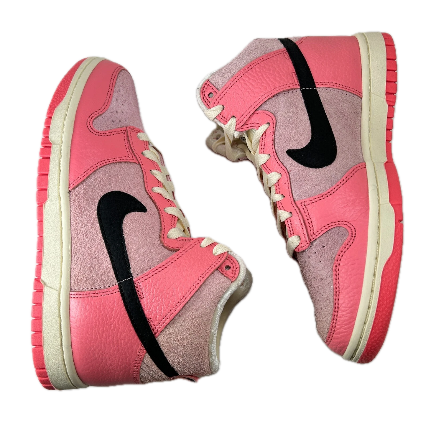 DX3359 600 Nike Dunk High Hoops Pack Pink (Women's) - 6.5 W (Discoloration) (Damaged Box)