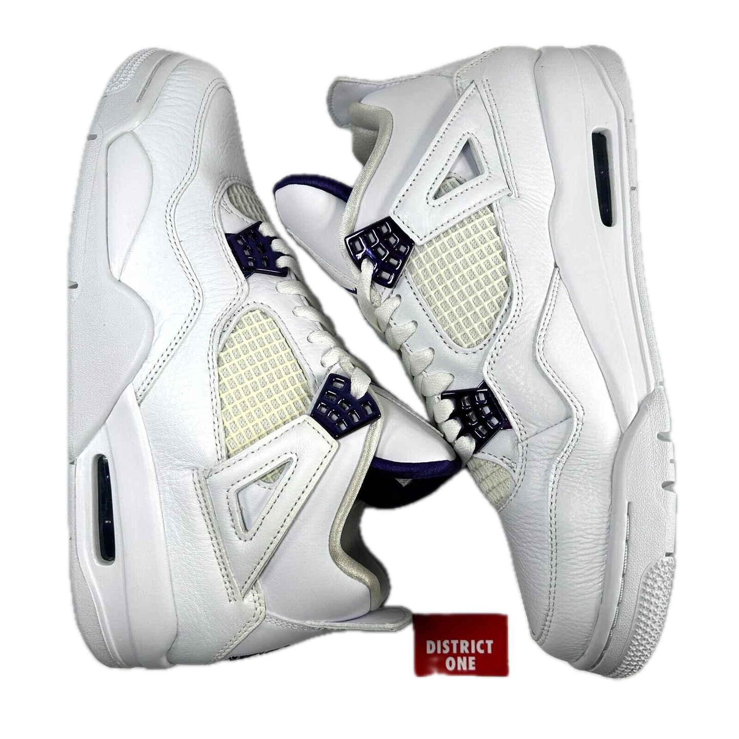 CT8527 115 Jordan 4 Retro Metallic Purple [CONDITIONAL] - 12 M (Yellowing)