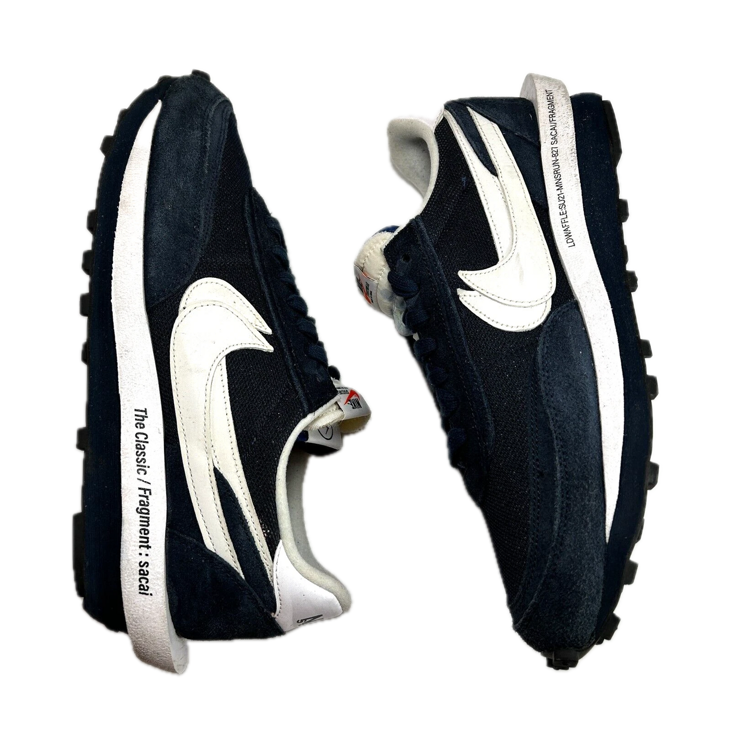 DH2684 400 Nike LD Waffle SF sacai Fragment Blue Void [USED] - 15 M (Used) (No Box)