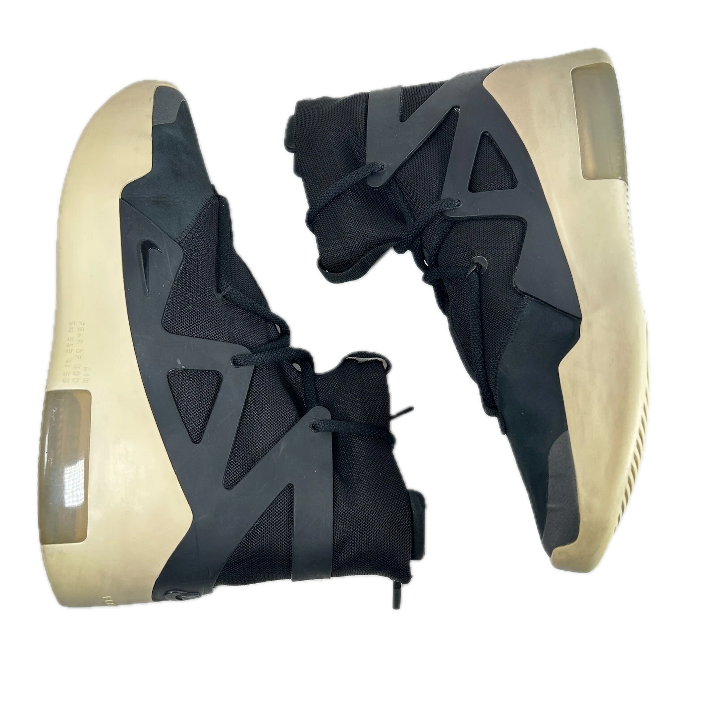 AR4237 001 Nike Air Fear Of God 1 Black [USED] - 10 M (Used)