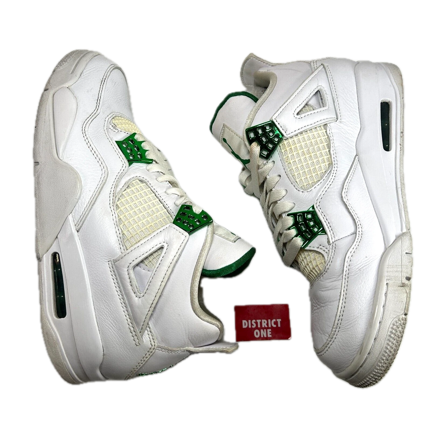 CT8527 113 Jordan 4 Retro Metallic Green [USED] - 8 M (Used)