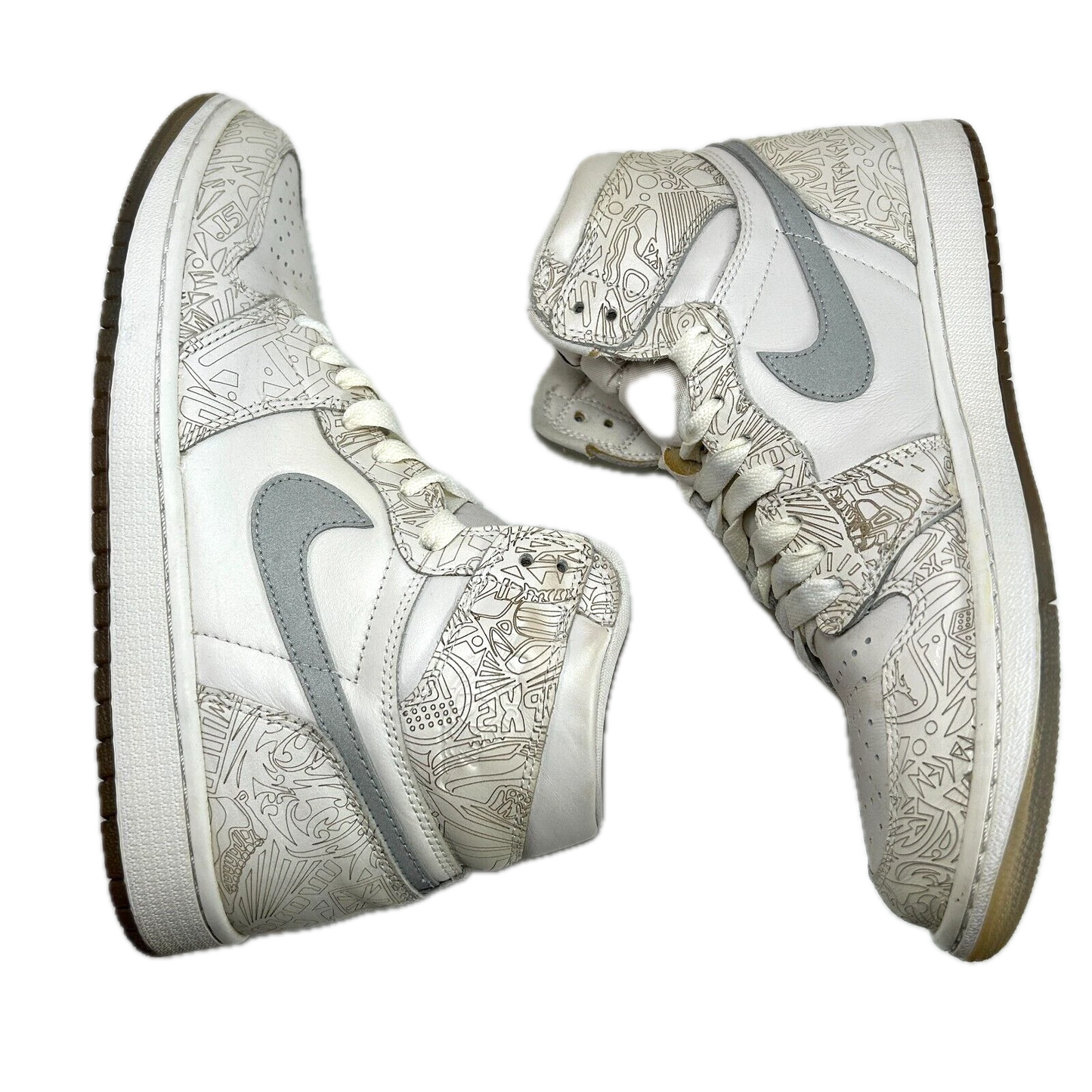 705289 100 Jordan 1 Retro 30th Anniversary Laser (2015) [USED] - 11 M (Used)