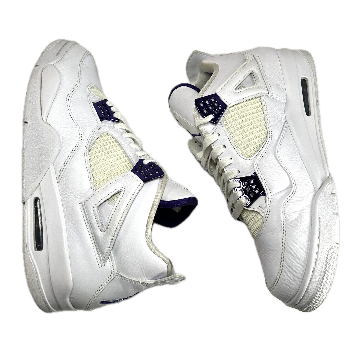 CT8527 115 Jordan 4 Retro Metallic Purple [USED] - 13 M (Used)