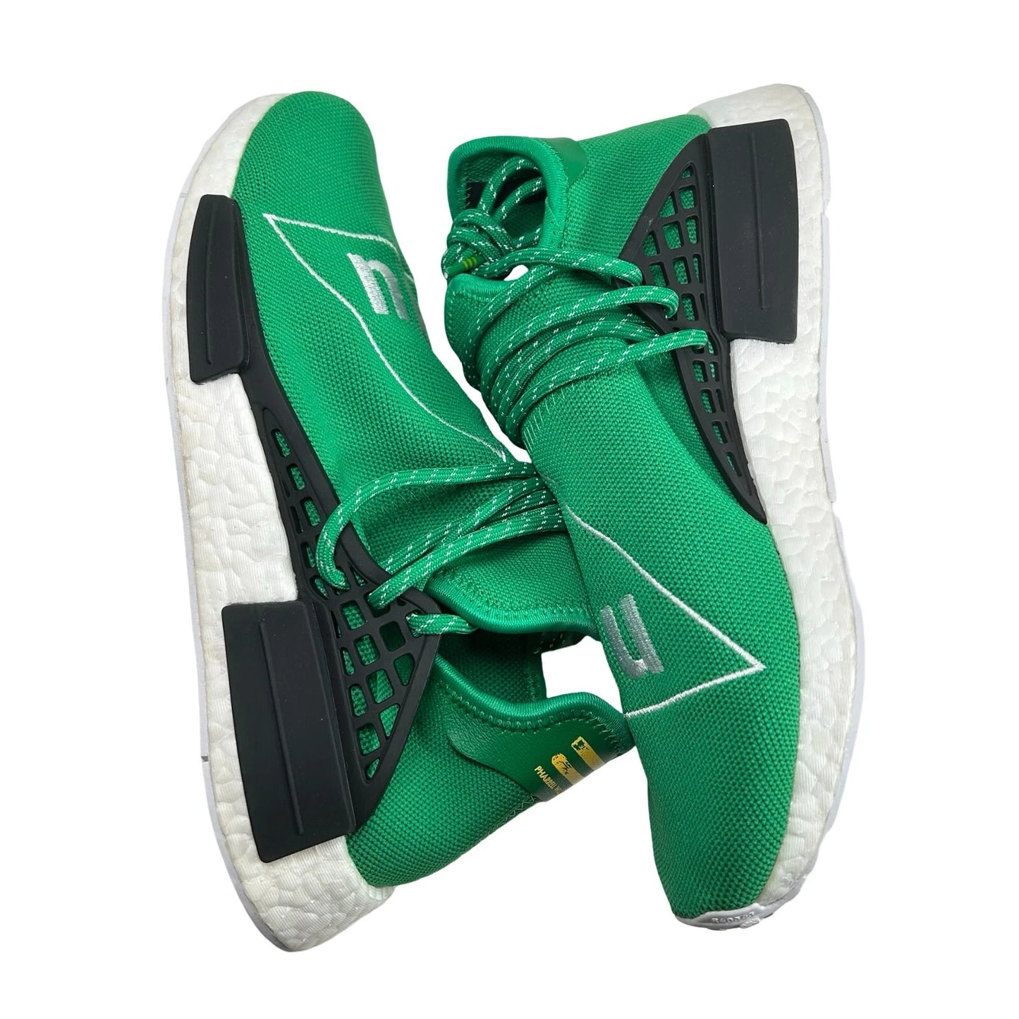 BB0620 adidas NMD R1 Pharrell HU Green [CONDITIONAL] - 8 M (Midsoles Yellowing)