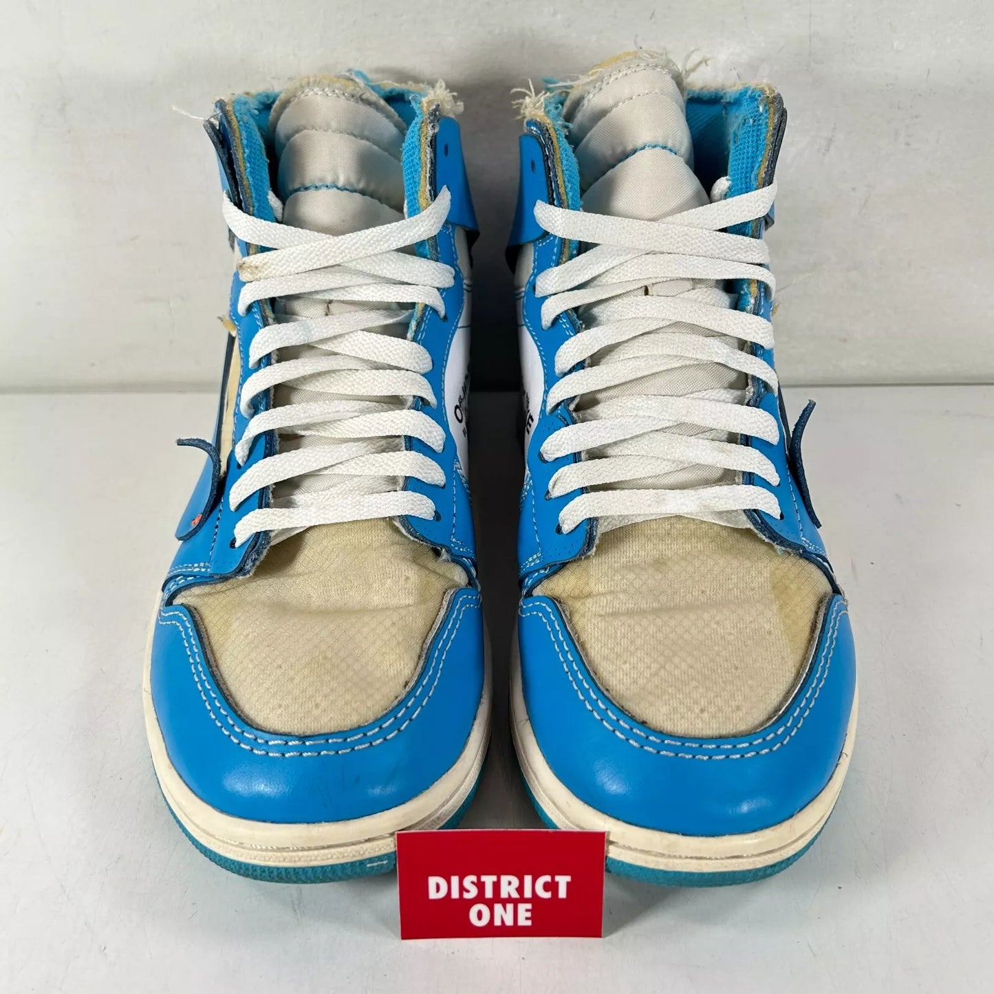 AQ0818 148 Jordan 1 Retro High Off-White UNC [USED] - 8 M (Used2)