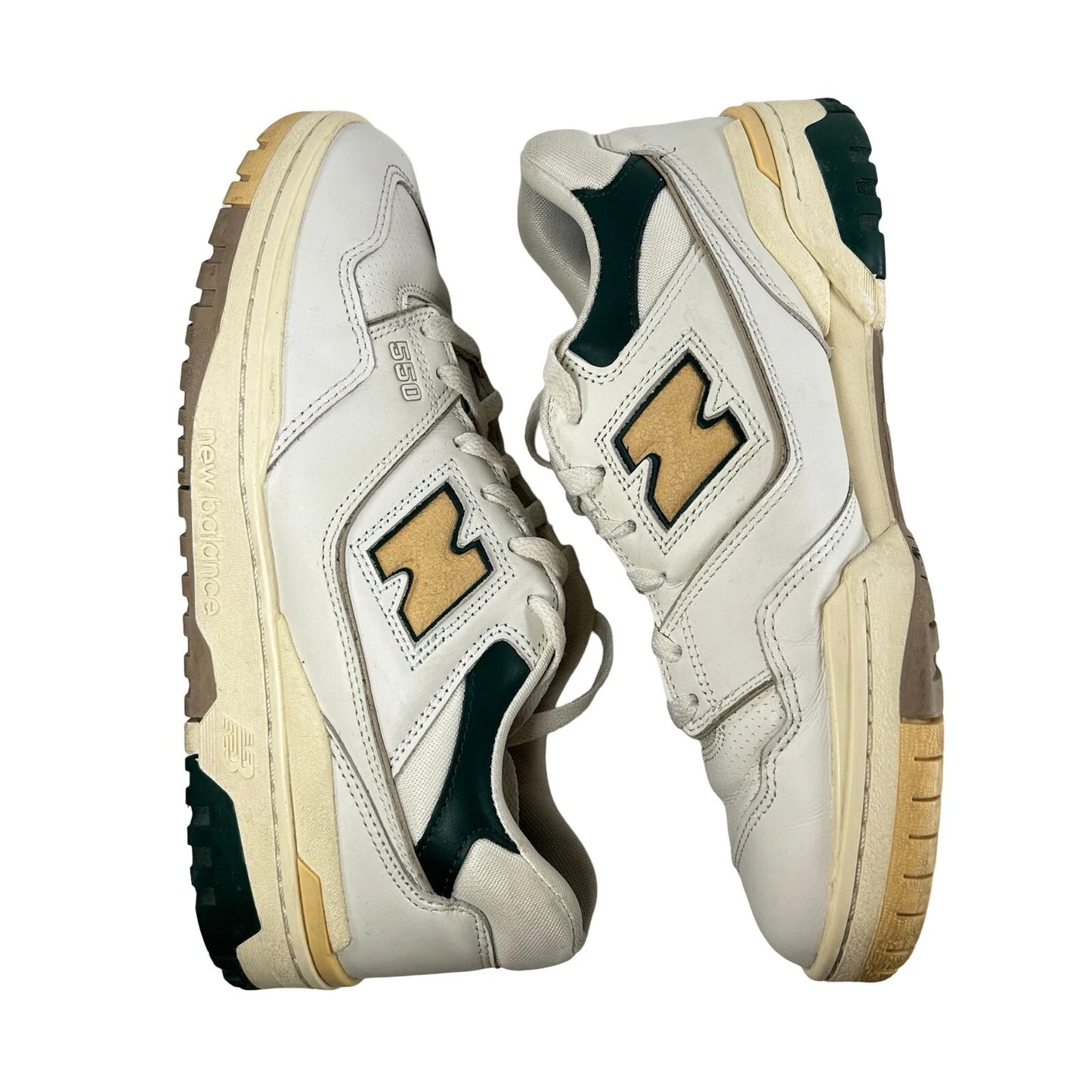 BB550A2 Aime Leon Dore New Balance 550 Natural Green [USED] - 9 M (Used)