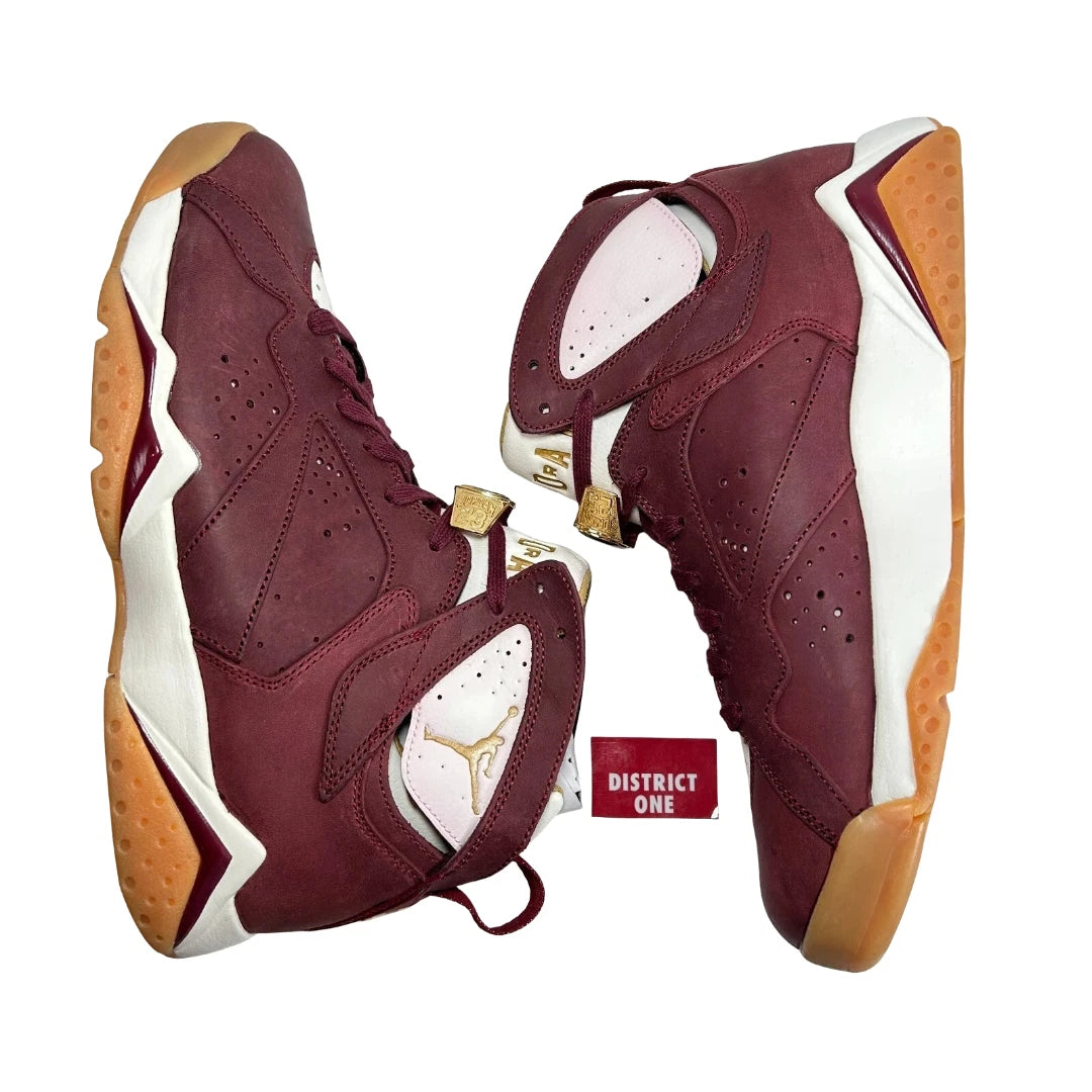 725093 630 Jordan 7 Retro Championship Pack Cigar 2015 [CONDITIONAL] - 9.5 M (Discoloration) (Replace Box)