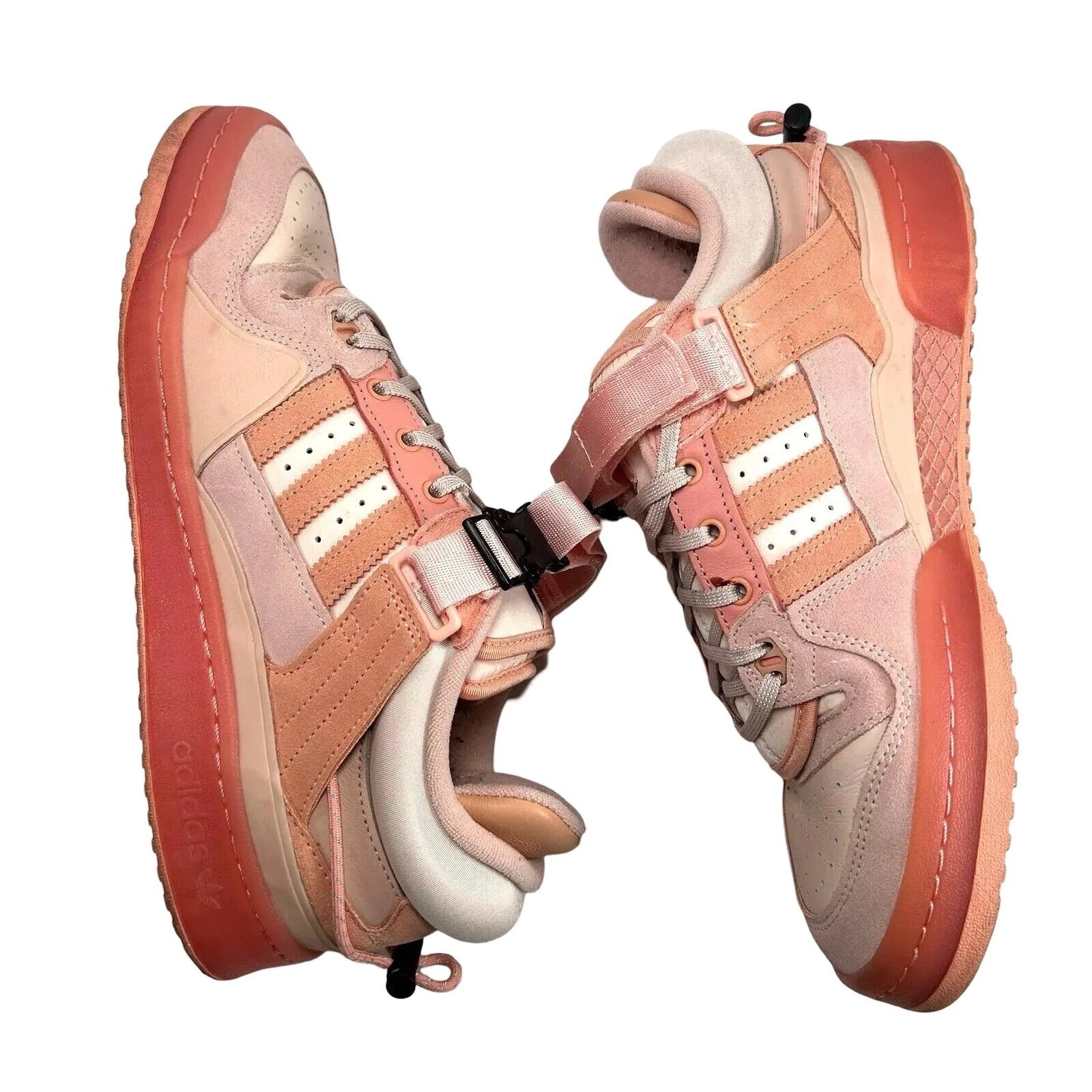GW0265 Adidas Forum Low Bad Bunny Pink Easter [USED] - 10.5 M (Used)