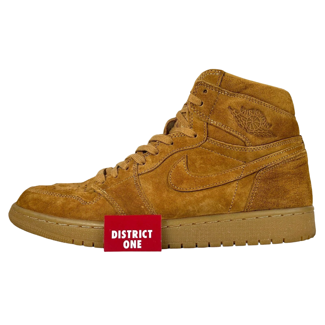 555088 710 Jordan 1 Retro High Wheat [USED] - 12 M (Used2)