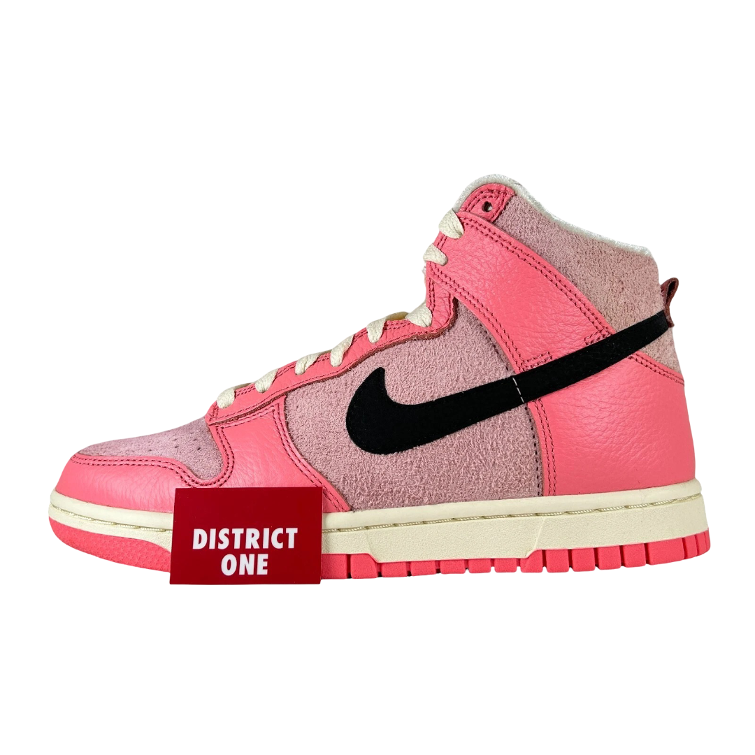 DX3359 600 Nike Dunk High Hoops Pack Pink (Women's) - 6.5 W (Discoloration) (Damaged Box)