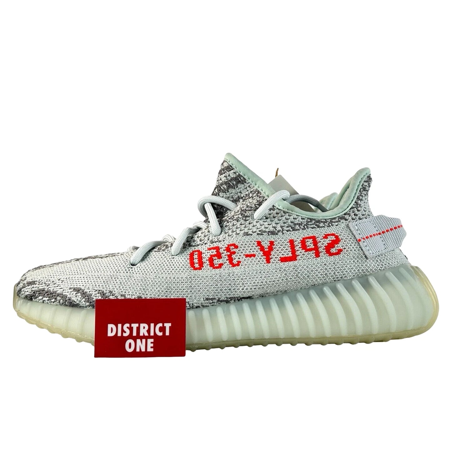 B37571 adidas Yeezy Boost 350 V2 Blue Tint - 7 M (Soles Yellowing)