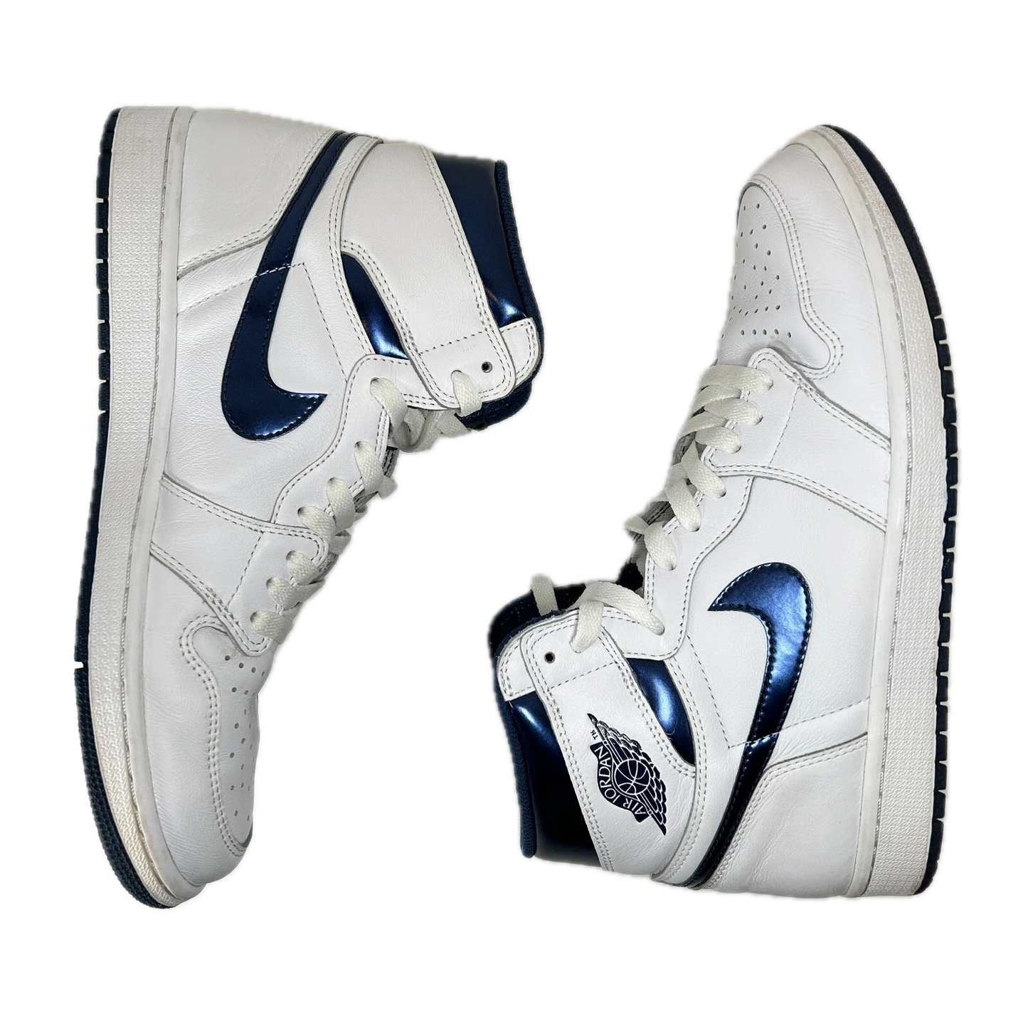 555088 106 Air Jordan 1 Retro High OG Metallic Navy 2016 [USED] - 11 (Used)