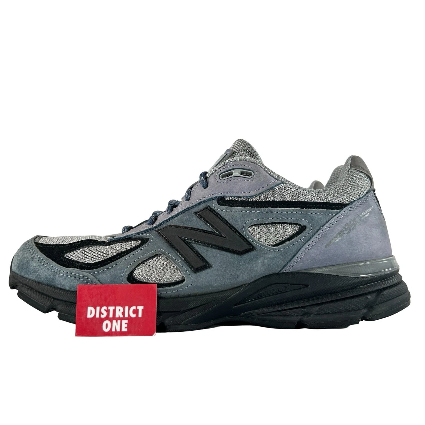 U990BB4 New Balance 990v4 MiUSA Teddy Santis Arctic Grey Black [USED] - 9 M (Used)