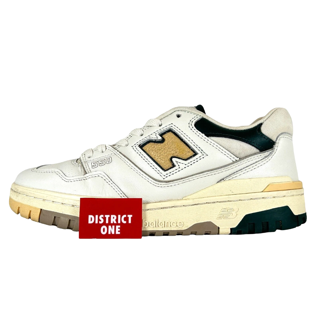 BB550A2 Aime Leon Dore New Balance 550 Natural Green [USED] - 7.5 M (Used)