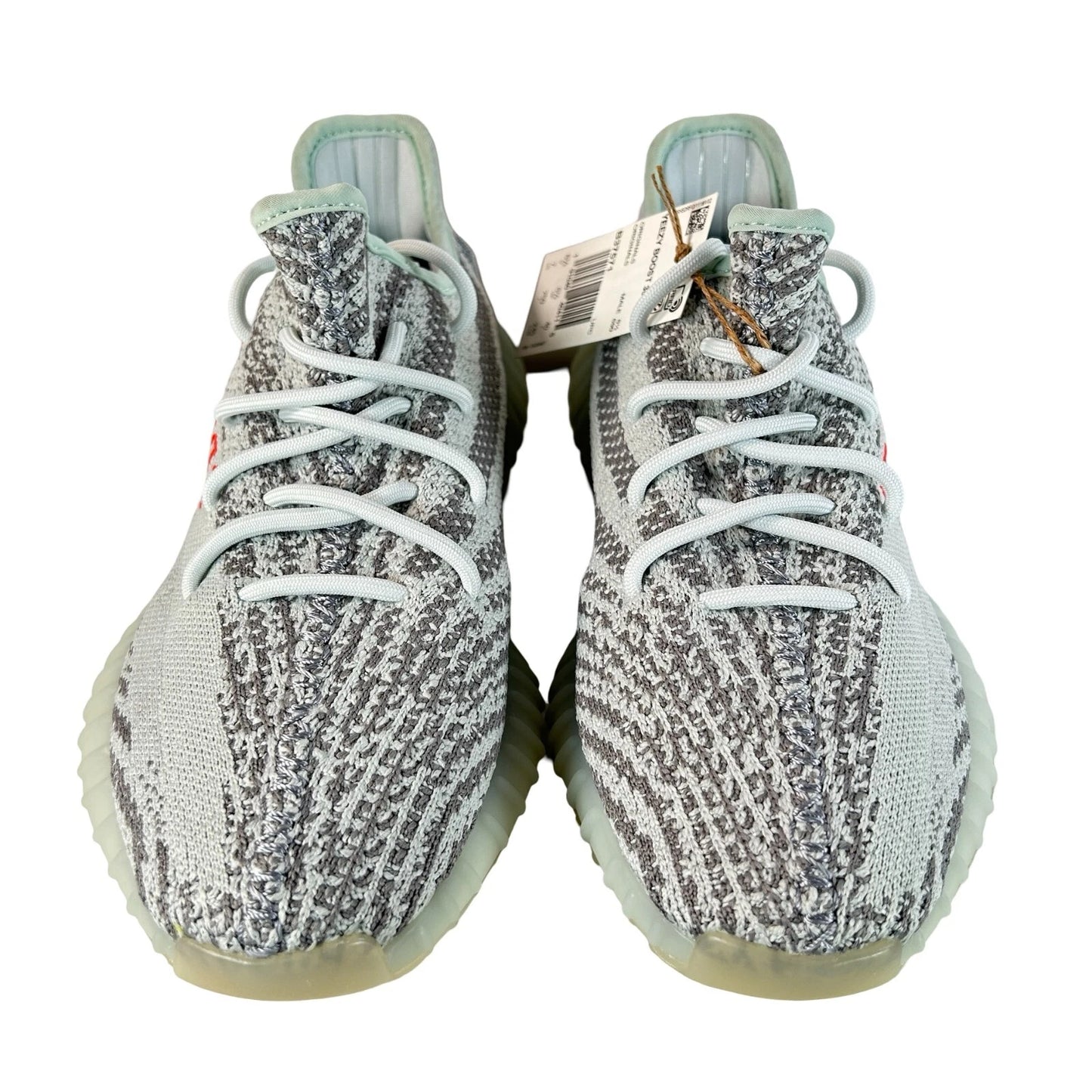 B37571 adidas Yeezy Boost 350 V2 Blue Tint - 7 M (Soles Yellowing)