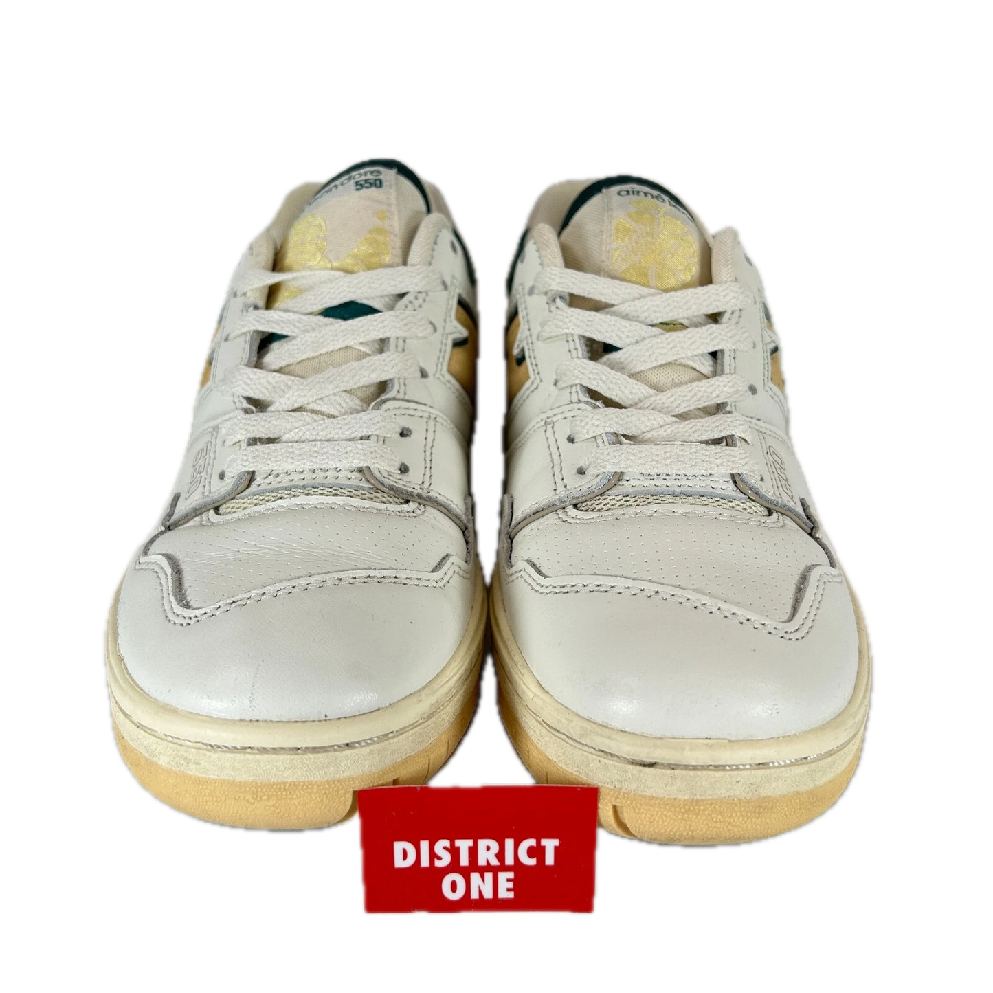 BB550A2 Aime Leon Dore New Balance 550 Natural Green [USED] - 7.5 M (Used)