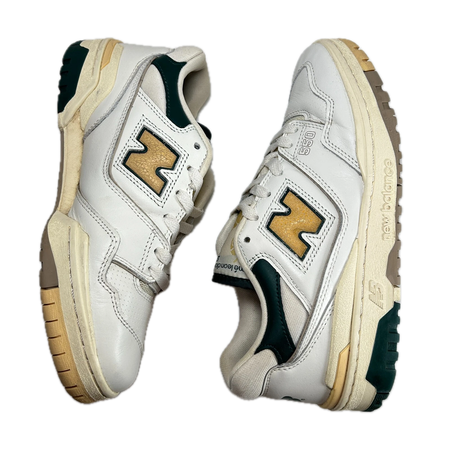 BB550A2 Aime Leon Dore New Balance 550 Natural Green [USED] - 7.5 M (Used)