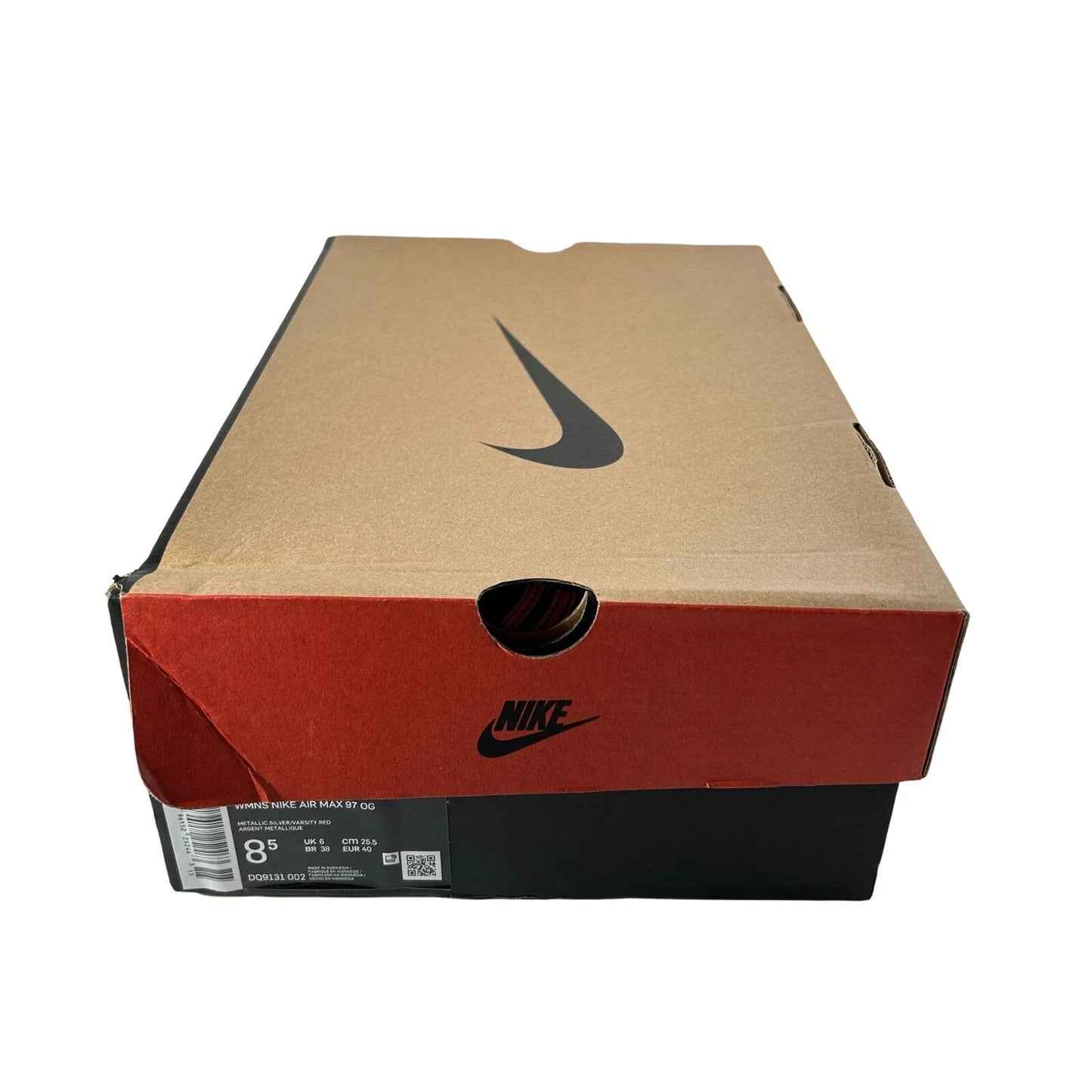 DQ9131 002 Nike Air Max 97 OG Silver Bullet (2022) (Women's) - 8.5 W (Midsoles Yellowing)