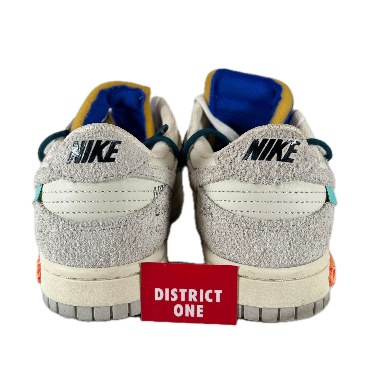 DJ0950 111 Nike Dunk Low Off-White Lot 16 [USED] - 7 M (Used)