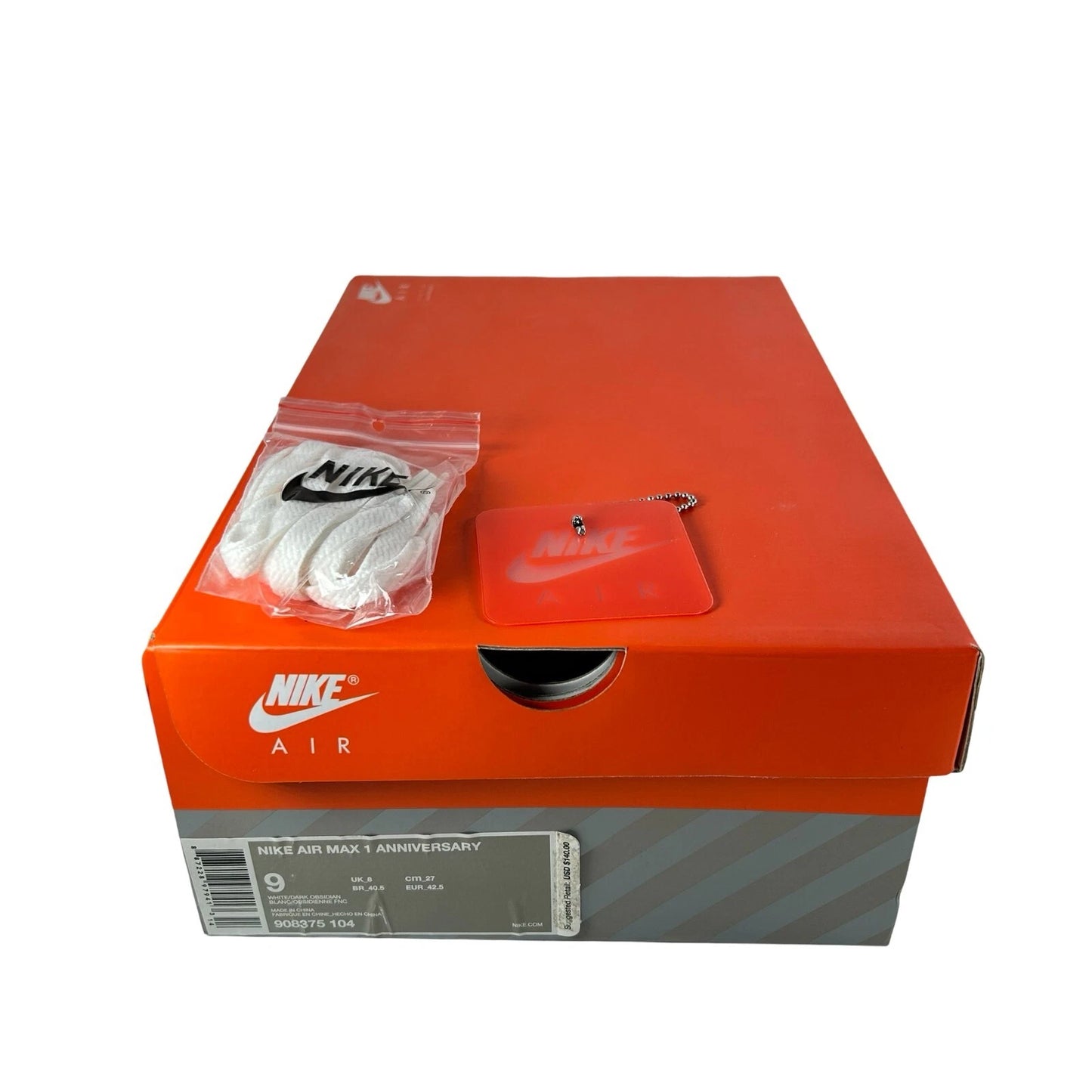 908375 104 Nike Air Max 1 Anniversary Obsidian [USED] - 9 M (Used)
