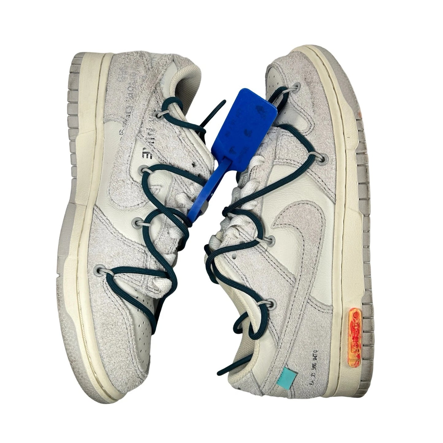DJ0950 111 Nike Dunk Low Off-White Lot 16 [USED] - 6 M (Used)