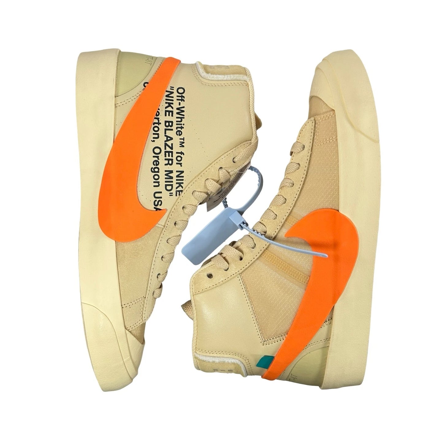 AA3832 700 Nike Blazer Mid Off-White All Hallow's Eve [CONDITIONAL] - 8.5 M (Replace Box) (No Extra Laces)