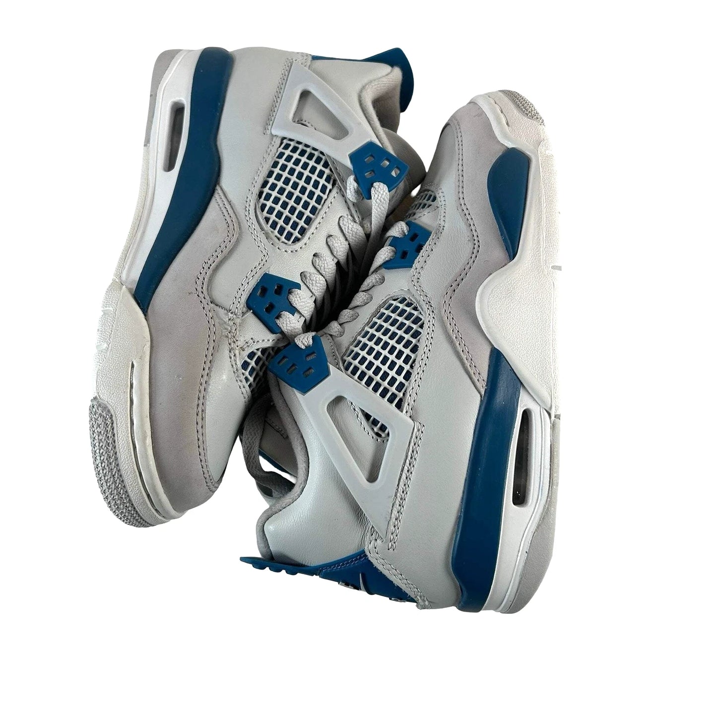 HF4281 141 Jordan 4 Retro Military Blue (2024) (GS) - 3.5 Y (B-Grade) (No Box)