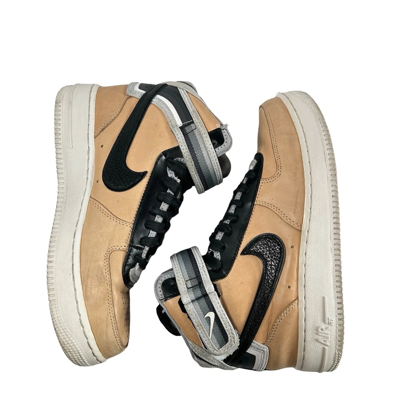 677130 200 Nike Air Force 1 Mid Tisci Tan [USED] - 5 M (Used)